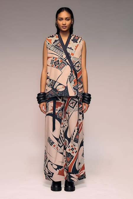 Kritika Murarka Mata Ortiz-Inspired Print Trouser 