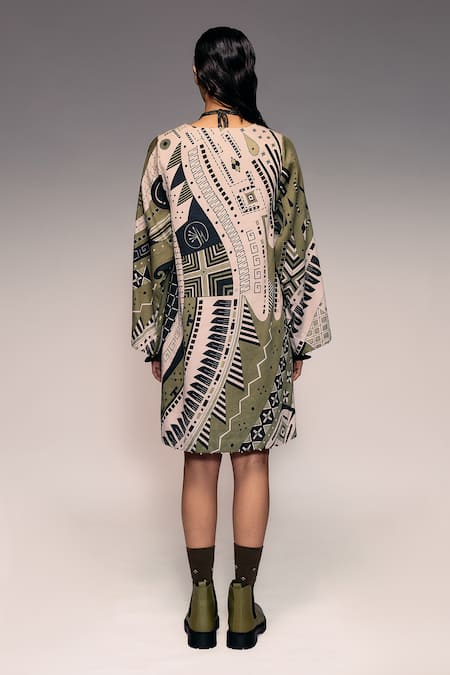 Kritika Murarka Printed Shift Dress  
