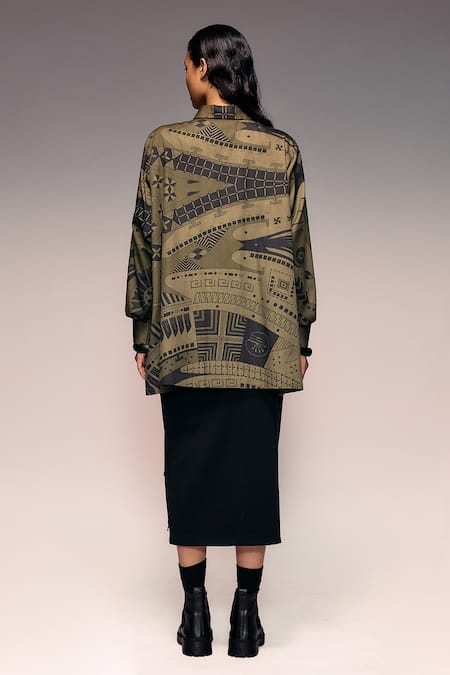 Kritika Murarka Knit Midi Skirt