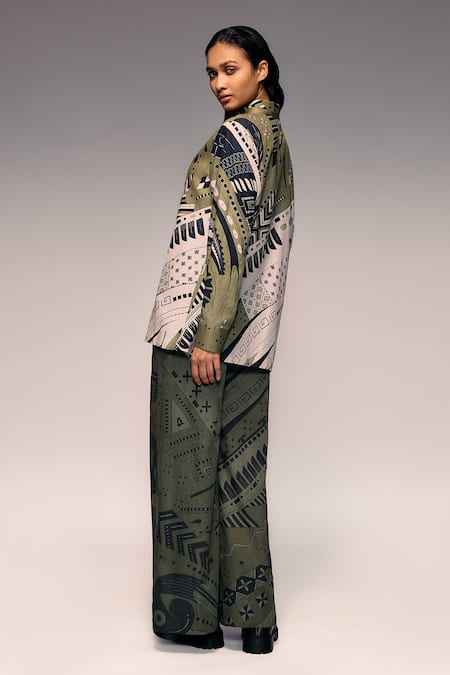 Kritika Murarka Mata Ortiz-Inspired Print Trouser 