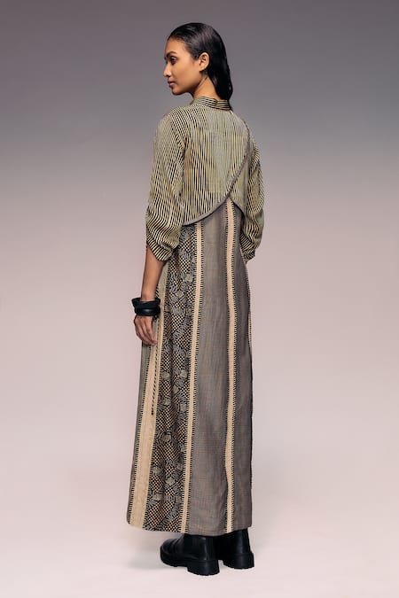 Kritika Murarka Print Panel Maxi Dress 