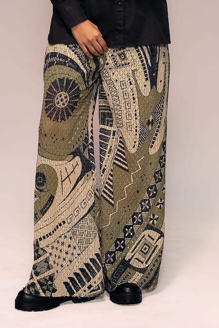 Kritika Murarka Mata Ortiz Print Trouser 