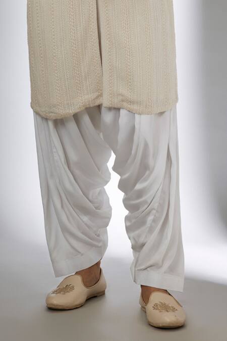 SALIL BHATIA Yellow Georgette, Modal Embroidery Bel Boota Ombre Thread Work Kurta Set Online at Aza Fashions SALIL BHATIA_Yellow Georgette, Modal Embroidery Bel Boota Ombre Thread Work Kurta Set _Online_at_Aza_Fashions