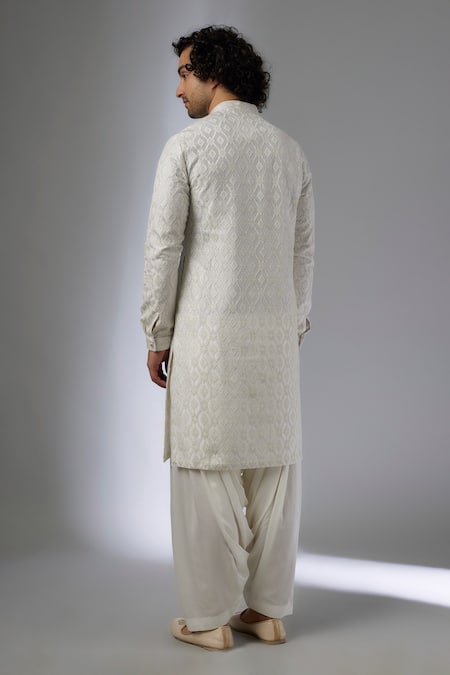 SALIL BHATIA Barfi Boota Sequins Embellished Kurta Set 
