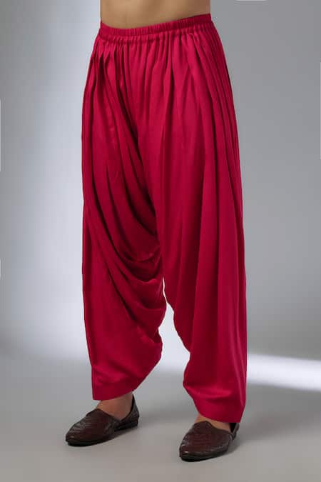 SALIL BHATIA Pink Silk, Modal, Satin Embroidery, Sequins Zari Mahal Embellished Kurta Set Online at Aza Fashions SALIL BHATIA_Pink Silk, Modal, Satin Embroidery, Sequins Zari Mahal Embellished Kurta Set _Online_at_Aza_Fashions