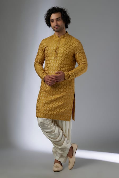 SALIL BHATIA Barfi Boota Embellished Kurta Set 