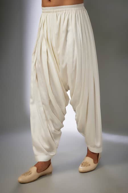 SALIL BHATIA Yellow Silk, Modal, Satin Embroidery, Surat Mahal Thread Embellished Kurta Set Online at Aza Fashions SALIL BHATIA_Yellow Silk, Modal, Satin Embroidery, Surat Mahal Thread Embellished Kurta Set _Online_at_Aza_Fashions