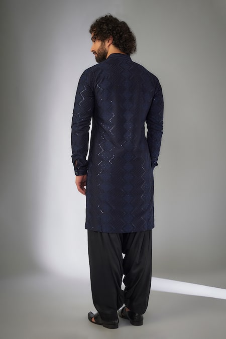 SALIL BHATIA Van Mahal Thread Embellished Kurta Set 