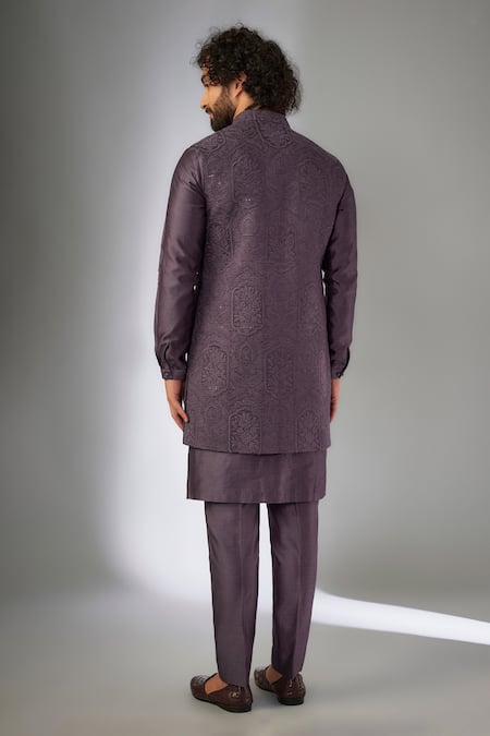 SALIL BHATIA Ruhani Mahal Embellished Sherwani Set 