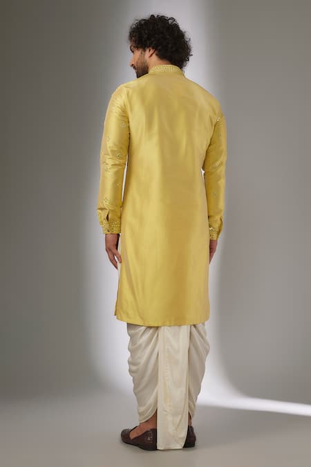 SALIL BHATIA Ainaa Mahal Mirror Work Kurta Set 