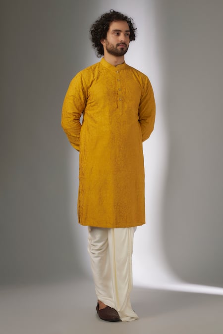 SALIL BHATIA Draksh Mahal Thread Embellished Kurta Set 