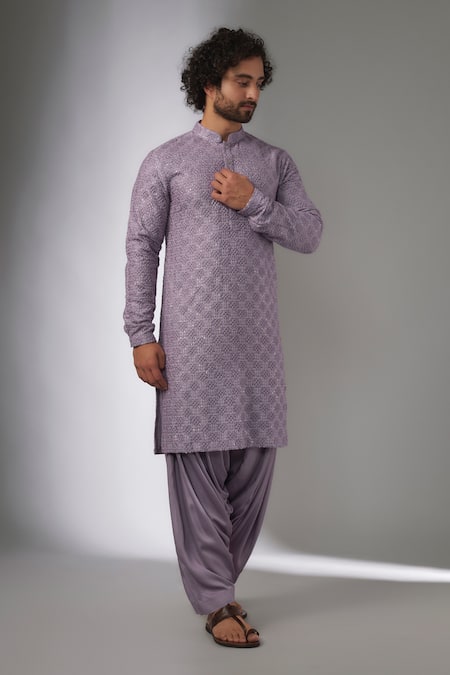 SALIL BHATIA Rooh Mahal Sequin Embellished Kurta Set 