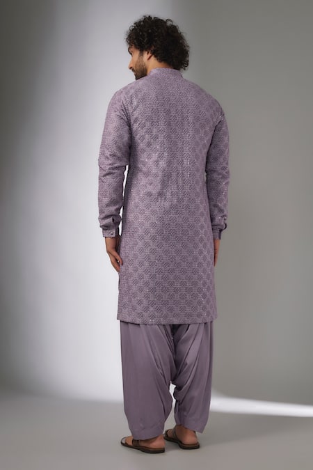 SALIL BHATIA Rooh Mahal Sequin Embellished Kurta Set 