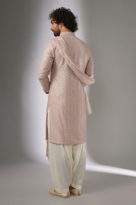 SALIL BHATIA Surat Mahal Sequins Embellished Kurta Set 