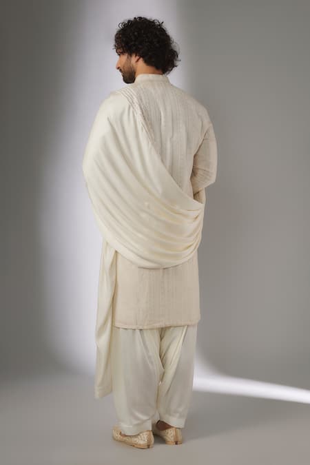 SALIL BHATIA Somya Mahal Threadwork Kurta Set 