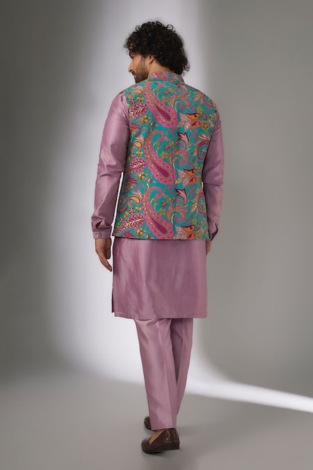 SALIL BHATIA Rang Mahal Embellished Nehru Jacket Set 