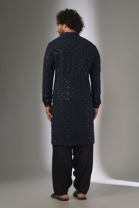 SALIL BHATIA Noor Mahal Thread Work Kurta Set 
