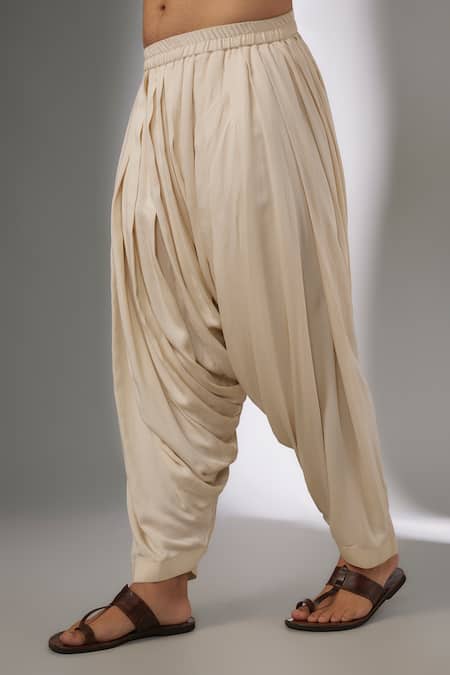 Buy_SALIL BHATIA_Green Chanderi Silk, Modal, Satin Embroidery, Raj Mahal Embellished Kurta Set _Online_at_Aza_Fashions