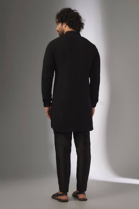 SALIL BHATIA Bel Boota Thread Embroidered Kurta Set 