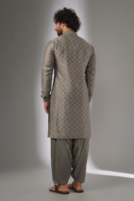 SALIL BHATIA Zari Work Kurta Set 