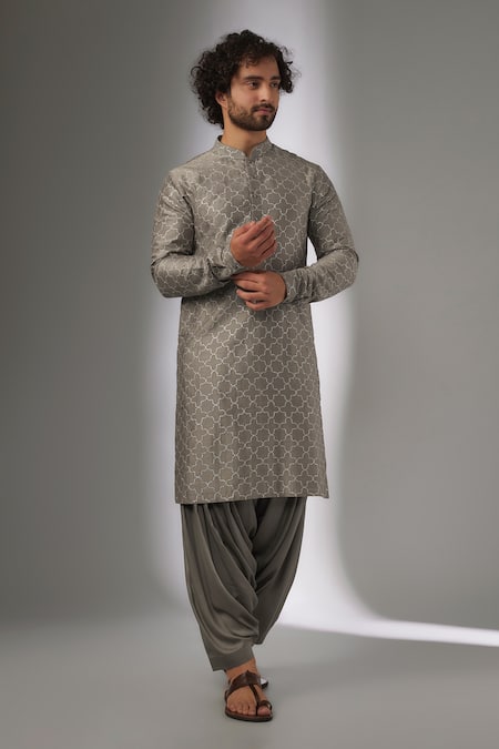 SALIL BHATIA Zari Work Kurta Set 