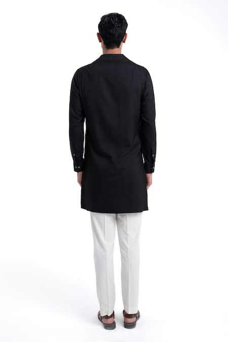 Dhruv Vaish Hybrid Embroidered Kurta Set 