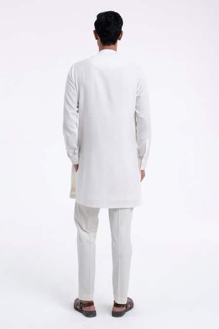 Dhruv Vaish Hybrid Embroidered Kurta Set 