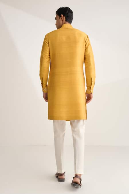 Dhruv Vaish Embroidered Contemporary Kurta Set 