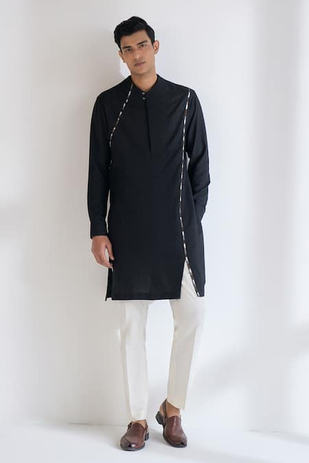 Dhruv Vaish Thread Embroidered Kurta Set 