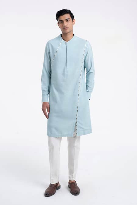 Dhruv Vaish Thread Embroidered Kurta Set 
