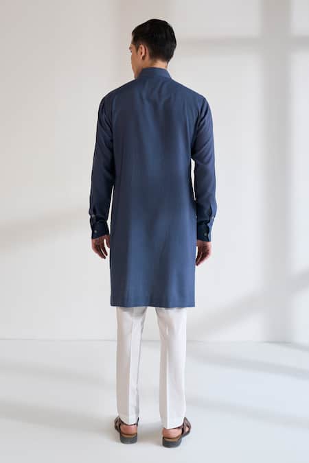 Dhruv Vaish Multi Panel Asymmetric Kurta Set 