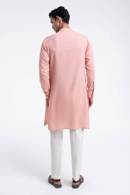 Dhruv Vaish Layered Drape Kurta Set 