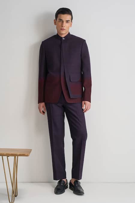 Dhruv Vaish Ombre Bandhgala With Pant 