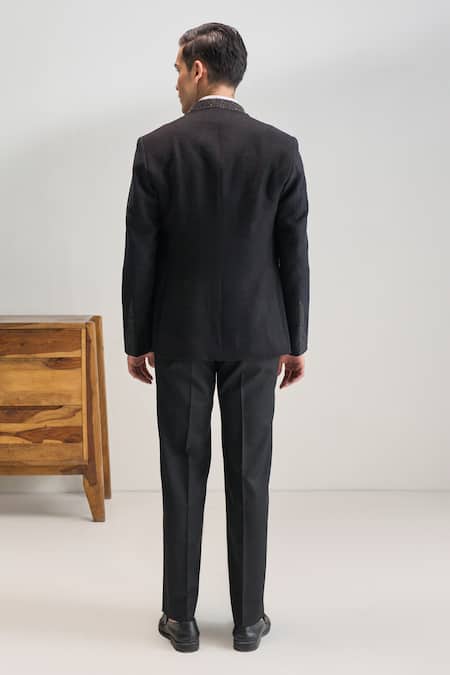 Dhruv Vaish Front Open Contemporary Bandhgala