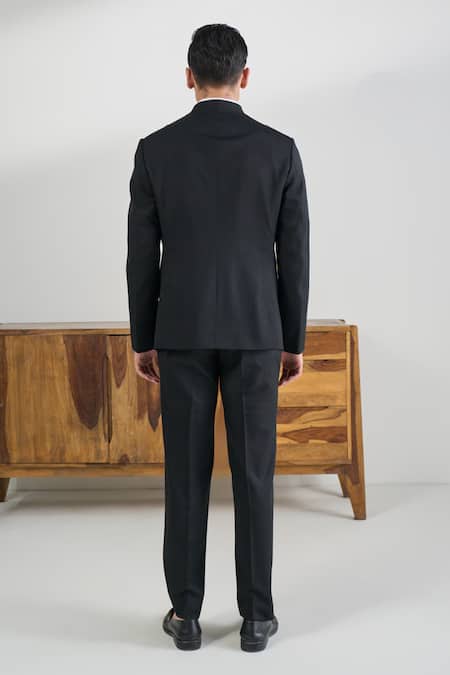 Dhruv Vaish Contemporary  Bandhgala Suit 