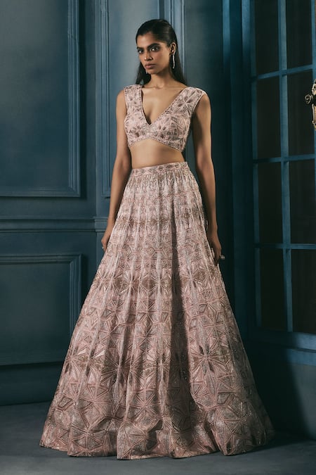 Ritika Mirchandani Alaana Embroidered Lehenga & Blouse Set 