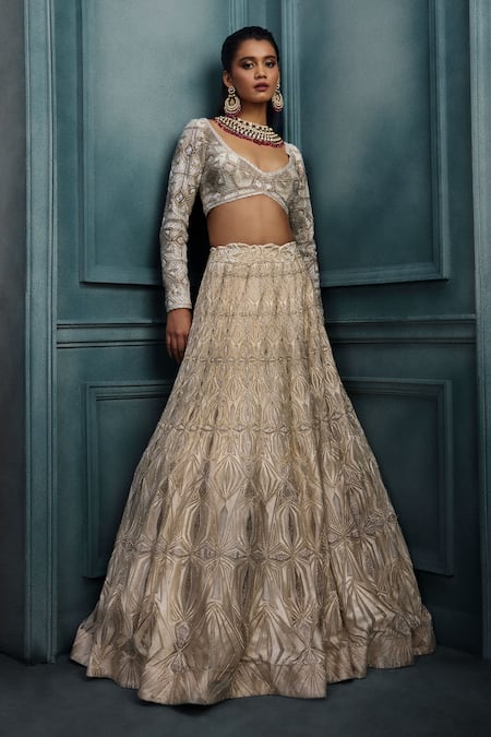 Ritika Mirchandani Victoria Thread Embroidered Lehenga Set 
