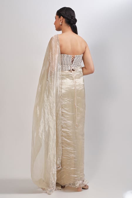 Laxmishriali Aurelia Draped Saree With Blouse 