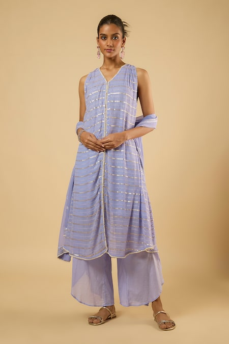 Dori & CO. Sequined Kurta Set 
