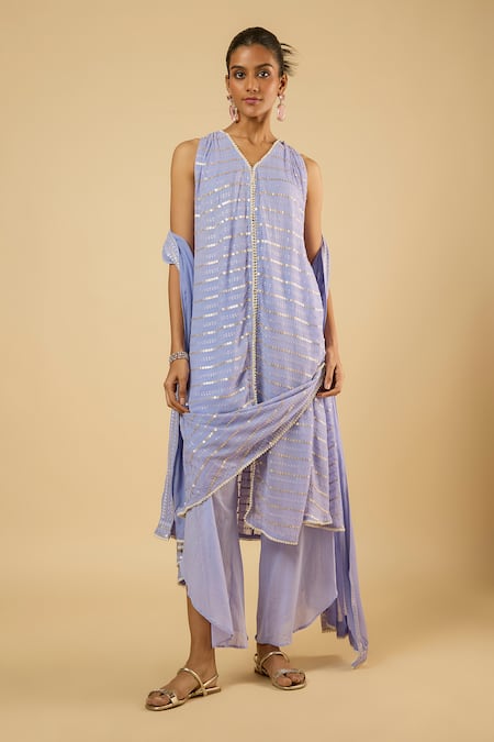 Dori & CO. Sequined Kurta Set 