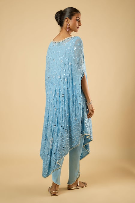 Dori & CO. Embroidered Kaftan & Dhoti Pant Set 