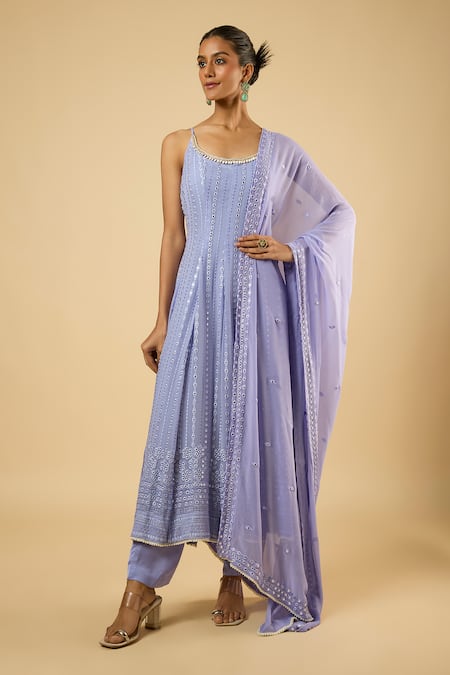 Dori & CO. Embroidered Anarkali Set  