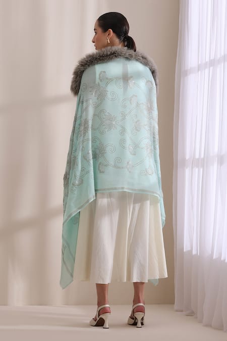 Dusala Emma Collared Fur Stole 