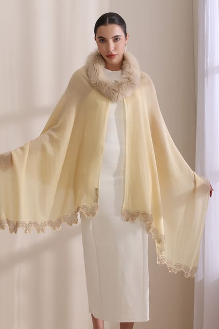 Dusala Nora Collared Fur Stole 