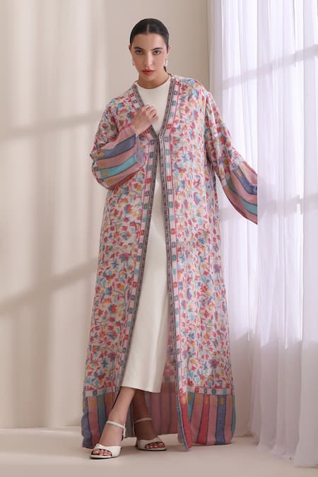 Dusala Hailey Kani Woven Long Jacket 