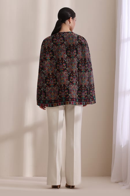 Dusala Raatri Woven Kani Cape 