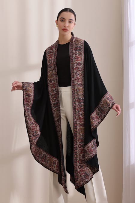 Dusala Chitra Woven Cape 