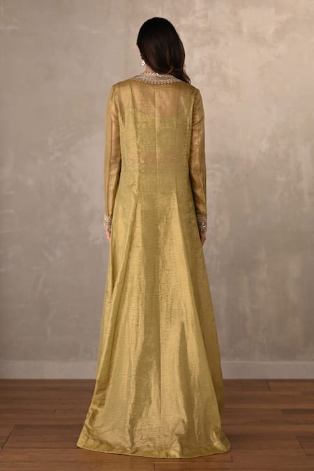 Onaya Banarasi Floral Jacket & Pant Set 