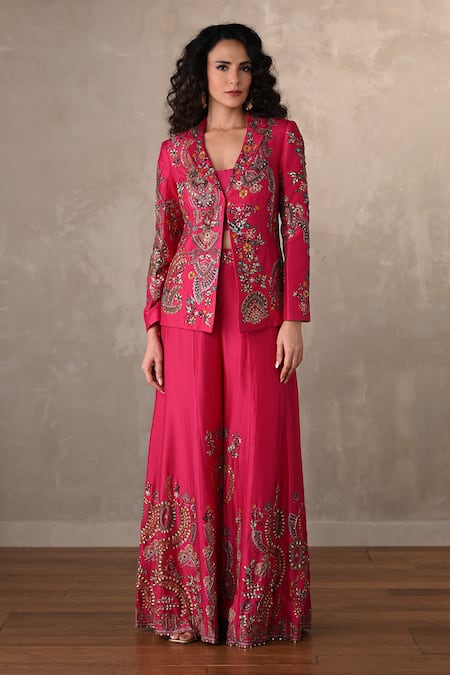 Onaya Mirror Work Jacket & Pant Set 