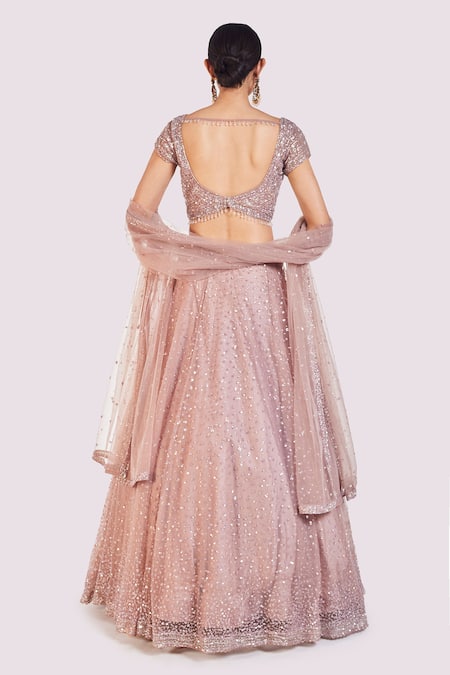 Onaya Cutdana Embroidered Lehenga Set 